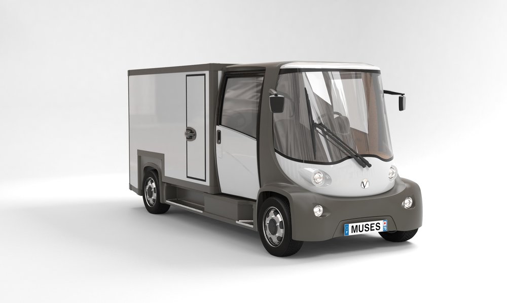 Le Mooville, véhicule de livraison urbaine 100% électrique de Muses, sera conçu à l’aide des solutions EPLAN Electric P8 et EPLAN Harness pro D.